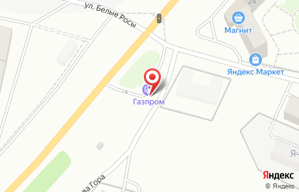 АЗС Газпром на улице Гурьянова, 73а на карте