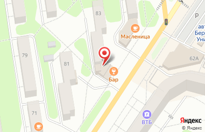 Отделение службы доставки Boxberry на улице Мира на карте