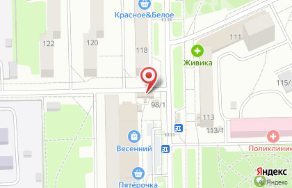 Магазин фруктов и овощей Nisofrut на улице 50 лет Октября на карте