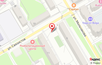 Продуктовый магазин в Перми на карте