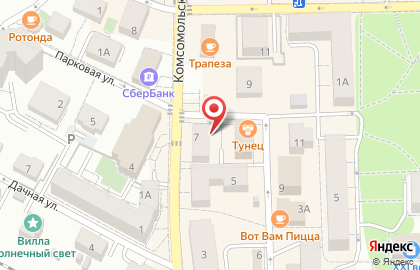 Детская библиотека г. Пионерский на карте