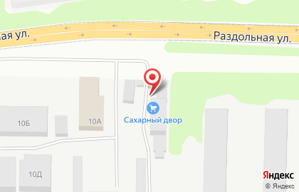 Сахарный двор на карте