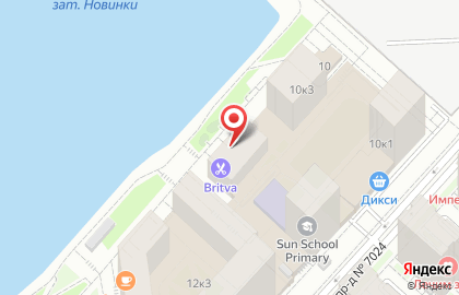 BRITVA Технопарк на карте