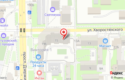 Служба доставки Японопапа на улице Хворостянского на карте