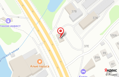 Продуктовый магазин на улице Удмуртская 37Б на карте