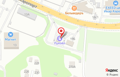 СТО Лукойл-Югнефтепродукт в Кировском районе на карте