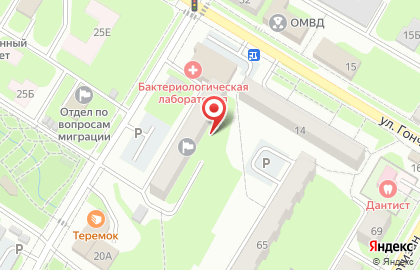 Управление по социальным вопросам на карте
