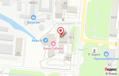 ООО Практик на площади Сибиряков-Гвардейцев на карте