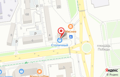Супермаркет Столичный на проспекте Победы на карте