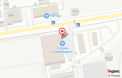 Строймаркет Сатурн в Дзержинском районе на карте