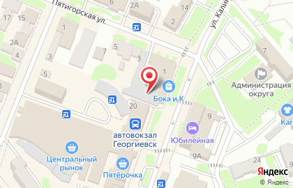 Микрофинансовая организация Viva деньги в Георгиевске на карте
