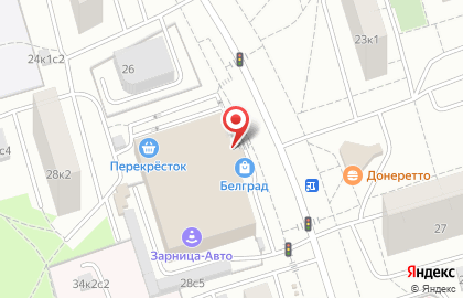 Банкомат СберБанк на Домодедовской улице, 28 стр 1 на карте