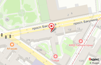 ГАЙДЕ на площади Александра Невского I на карте