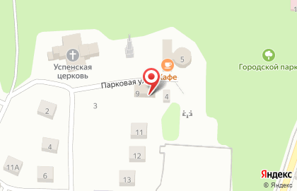 Страховая компания Росгосстрах на Парковой улице на карте