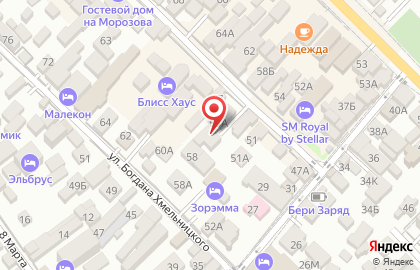 Отель Бумеранг на улице Павлика Морозова на карте