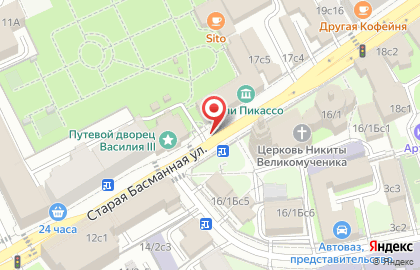 Академiя Художествъ на карте