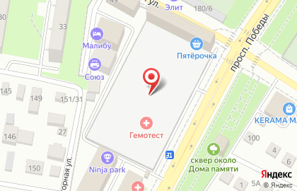 Сеть супермаркетов СосеДДушка в Центральном районе на карте