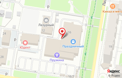 Супермаркет Магнит в Индустриальном районе на карте