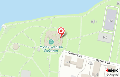 Дворец и Усадьба Н.а. Дурасова в Люблино на карте