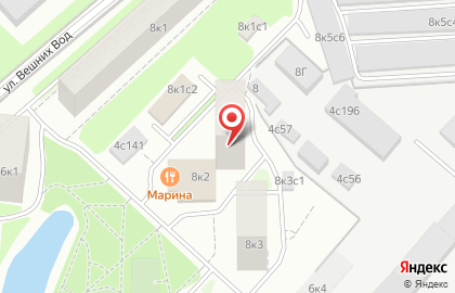 Ресторан Марина в Ярославском районе на карте