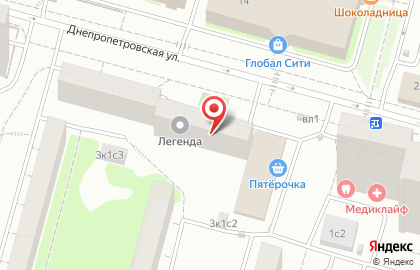 Горячие туры на Днепропетровской улице на карте