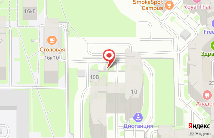 Автостоянка в Санкт-Петербурге на карте