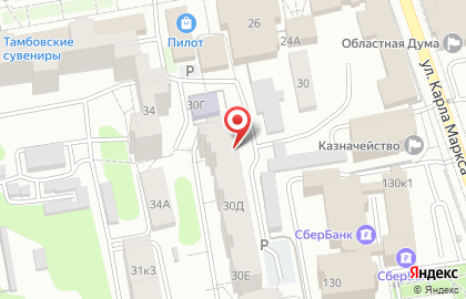 Студия красоты в Тамбове на карте