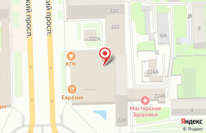 Нитка и иголка на карте