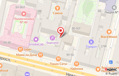 Клининговая компания в Санкт-Петербурге на карте