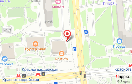 Турагентство Coral Travel в Москве на карте