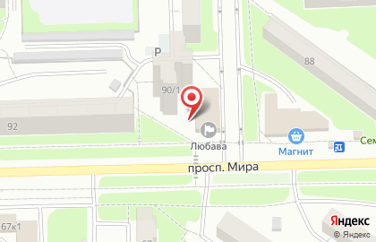 Экстрим Омск на карте