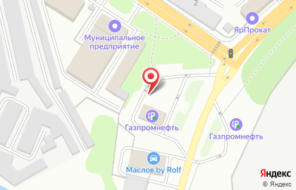 АЗС в Ярославле на карте
