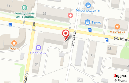 Региональный центр оценки на улице Мира на карте