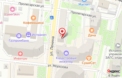 Магазин радиотоваров Электрон на улице Ленина на карте