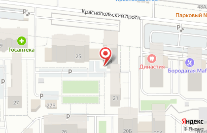 Служба юридической консультации Даконс на Краснопольском проспекте на карте
