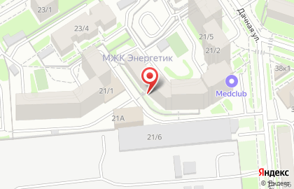 Парикмахерская Эскада в Заельцовском районе на карте