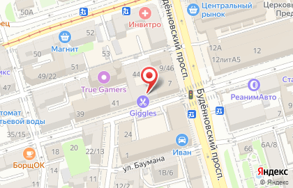 Центр паровых коктейлей DJIN на Тургеневской улице на карте