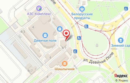 Магазин цветов ЭйФлория на улице Гаврилова на карте