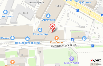 ОАО Банкомат, АКБ Московский Индустриальный Банк на Железноводской улице на карте