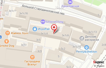Школа рисования Возьми кисть в Холодильном переулке на карте