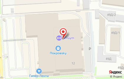 Отпечаток на улице Дмитрия Мартынова на карте