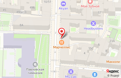 Ресторан Марчеллис в Санкт-Петербурге на карте