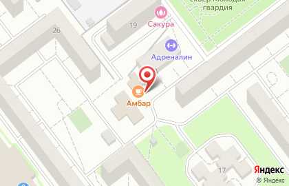 Кафе Амбар на Новосондецком бульваре на карте