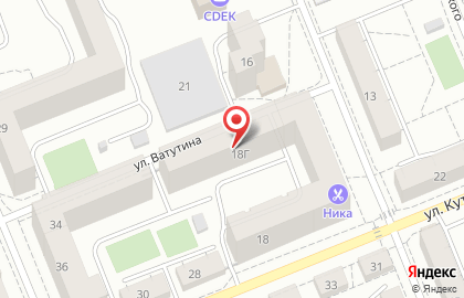 Центр бытовых услуг Светлана в переулке Маяковского на карте