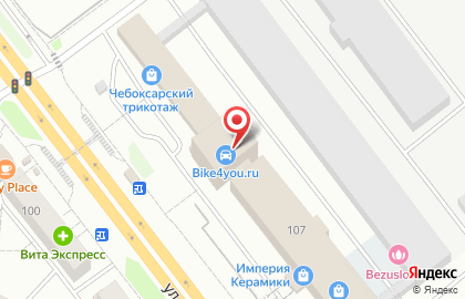 Банкомат, ОАО Банк Москвы на Калинина на карте