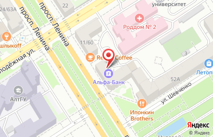 Компания по организации реалити-квестов Иллюзоroom в Октябрьском районе на карте