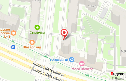 Киоск по продаже печатной продукции Пресса-СПб в Красносельском районе на карте