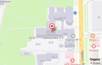 Кафе Научка на карте