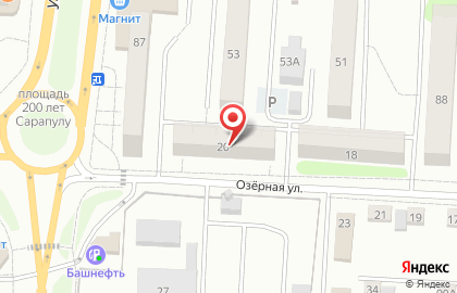 Сервисный центр Картридж плюс на Озёрной улице на карте