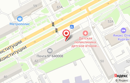 Аптека Живика в Кургане на карте